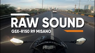 GSXR150 R9 MISANO  RAW SOUND PERTAMA 2022 wkwk [upl. by Norrv]