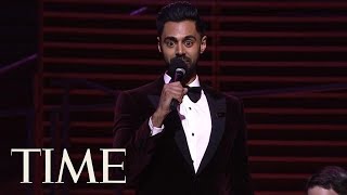 Hasan Minhaj Toasts Saudi Activist Loujain AlHathloul Urges White House Support  TIME 100  TIME [upl. by Koh863]