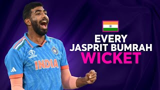 Every Jasprit Bumrah wicket at Cricket World Cup 2023 [upl. by Acinat39]