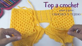 TOP CROCHET Puntos Básicos PASO A PASO [upl. by Eerhs]