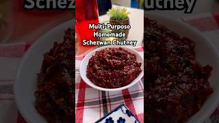 Once you make this SCHEZWAN CHUTNEY at home you can make dosa pulao wraps from same chutney [upl. by Montanez]