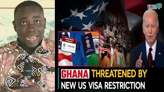 And so what Paa Kwesi ParkerWilson fires on USA new visa restriction [upl. by Marci]