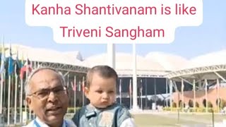 Triveni sangamam Kanha shantivam Heartfulness Meditation centre Hyderabad happiness heartfulness [upl. by Akemahs]