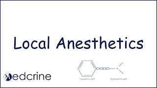 Local Anesthetics Classes Structure Examples and Properties [upl. by Coulter]