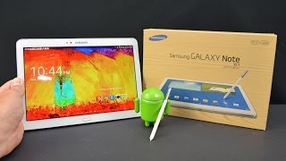 Samsung Galaxy Note 101 Tablet Unboxing amp Review [upl. by Rattan]