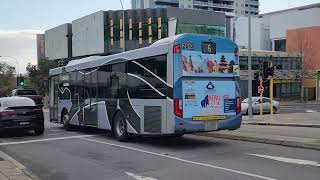 Transperth TP2610 Volvo B8RLE Midi Departing [upl. by Enidanreb]