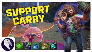 YOU CAN STILL CARRY AS SUPPORT  SMITE 2 Bacchus Support Gameplay [upl. by Nerin]