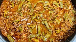 Carne molida de res con nopales deliciosa receta [upl. by Fihsak166]