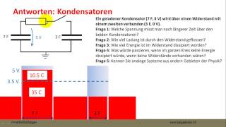 Antworten zu den Kondensatoren [upl. by Casavant]