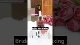 Bridal Base Mixing bridalbase javeriasarib makeupbase [upl. by Nirrol]