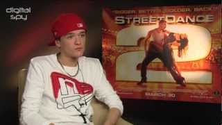 George Sampson quotWatching StreetDance 2 will make you smilequot [upl. by Nalac]