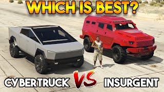 GTA 5 INSURGENT VS REAL CYBERTRUCK WHICH IS BEST [upl. by Asilahs]