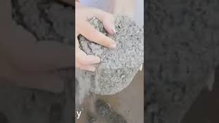 Gritty sand cement asmr crumbling water crumbling asmr satisfying asmr pure [upl. by Ronald]