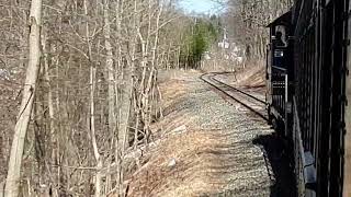 Last Run of Colebrookdale Railroad 7236 [upl. by Drolyag]