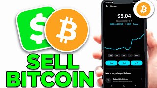 How To Sell Bitcoin On Cash App  Full Guide [upl. by Olnee]