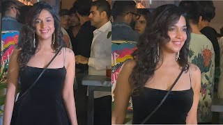 Harleen Sethi At Preview Party Of A New Neighbourhood Bar harleensethi bollywood [upl. by Odnama]