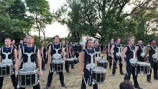 Bushwackers 2024 Drumline  Early Season Show Chunk [upl. by Airamak]