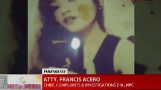 BT Panayam kay Atty Francis Acero Chief Complaints amp Investigation Div NPC [upl. by Etnelav524]