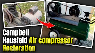 Campbell Hausfeld air compressor restoration [upl. by Motch56]