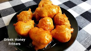 Greek Honey Fritters  How to Make Loukoumades Doughnuts  Donuts with Honey Sauce [upl. by Donoghue]