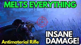 The AntiMaterial Rifle Testing the only REAL SNIPER type weapon in Helldivers 2 INSANE DAMAGE [upl. by Roel744]