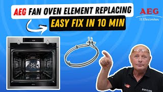 How to replace AEG fan oven element thats not heating [upl. by Kerry]