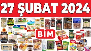 BİM 27 ŞUBAT 2024 KATALOĞU  BİM AKTÜEL KAHVALTILIKLAR  BİM ATIŞTIRMALIKLAR  BİM AKTÜEL KAMPANYA [upl. by Osnerol950]