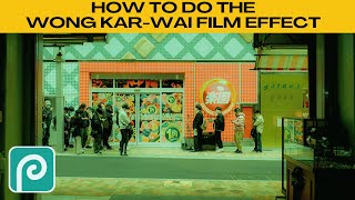 How to Make the WONG KAR WAI Film Effect in Photopea [upl. by Aivalf]