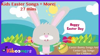 Kids Easter Songs  27 minute Compilation Video  The Kiboomers Preschool Songs [upl. by Ainessej]