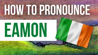 How to Pronounce Eamon  Listen to the Irish pronunciation and meaning of the name Eamon [upl. by Ahseekal]