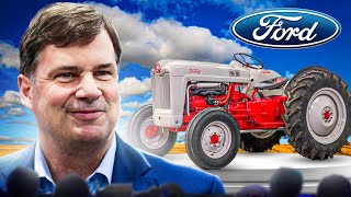 The INSANE Invention of The Ford Tractor  The History and Evolution [upl. by Artinad]