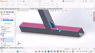 4 Modélisation des Cordons de soudure et des goussets [upl. by Barret]