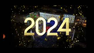 Capodanno in musica countdown 2024 che dio vi benedica [upl. by Allertse]