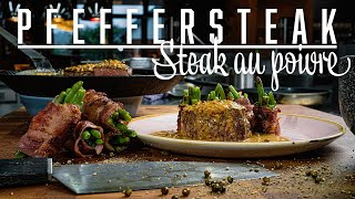 Pfeffersteak mit Cognac – Kochen im Tal [upl. by Guillaume]