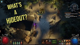 Path of Exile Hideouts Guide  A full guide on unlocking and using hideouts in PoE [upl. by Acinomahs]