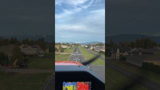 Airpark Living  Cessna 172M Landing “Ginger The Plane” at Lynden Airpark [upl. by Maiocco]