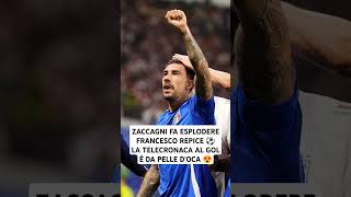 REPICE si scatena al GOL di ZACCAGNI ⚽  La sua RADIOCRONACA è da PELLE DOCA 😍 [upl. by Ianaj]