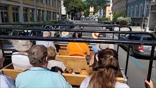 NostalgieStadtrundfahrt durch Klagenfurt mit dem OldtimerCabriobus [upl. by Lledniw193]