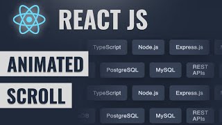 HTML  CSS  React JS Animated Scroll Card Items [upl. by Nissensohn]