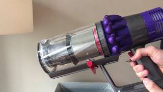 How to Empty the Bin of a Dyson V10 Vacuum [upl. by Yssenhguahs]