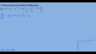 derivadas parciales 04 funciones de varias variables [upl. by Aehta970]