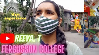 TOUR TO FERGUSSON COLLEGE  college selection process  vlog15 [upl. by Ahsennod109]