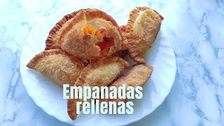 Empanadas irresistibles 😋😋 Delicia crujiente de carne y coloridas verduras [upl. by Herodias]