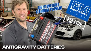 Lightweight Antigravity Lithium Batteries FM Live [upl. by Dreeda]