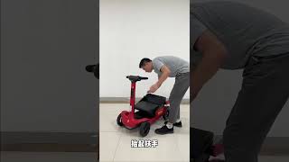 How to fold S3 mobility scooter [upl. by Adnical]