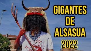 GIGANTES DE ALSASUA Fiestas 2022 [upl. by Jasmin]