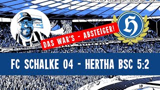 FC Schalke 04  Hertha BSC 52  Analyse amp Ausblick  14042023 [upl. by Ynaffyt]