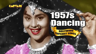 1957s Happy Dancing Bollywood Songs Video  Bollywood Popular Hindi Party Songs [upl. by Wendt]