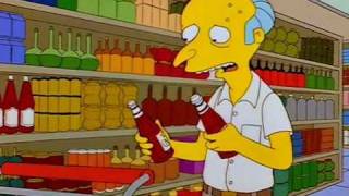 Mr Burns Ketchup Catsup Problem [upl. by Ahseyn]