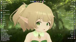 Vtuber Plus Lime 3D model test [upl. by Nevetse]